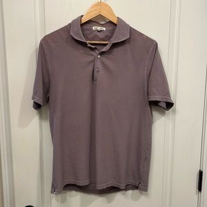 Muted Purple Alex Mill Polo Shirt